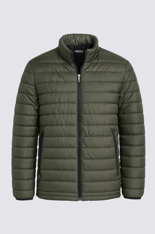 Stand Collar Puffer Jacket