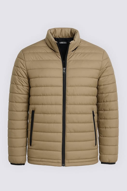 Stand Collar Puffer Jacket
